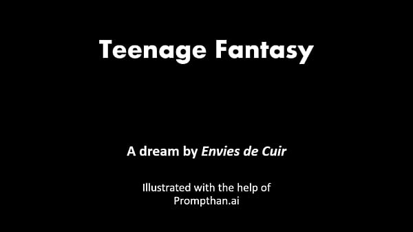 Teenage Fantasy – IA Illustrated leather porn dream